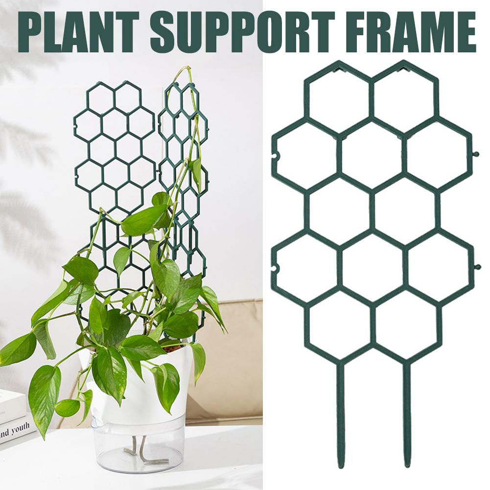 Gardening Tools Usa - 3/5Pcs Plastic Plant Support Frame Stackable
