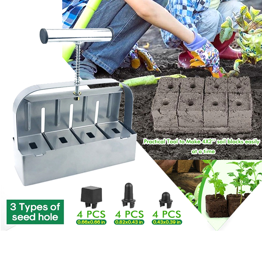 Gardening Tools Essential - Soil Block Maker: Essential Gardening Tool