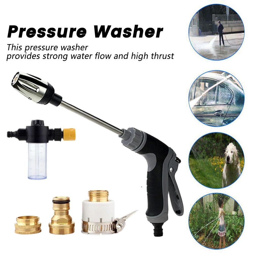 Gardening Tools Combo - Long Handle High Pressure Water Gun