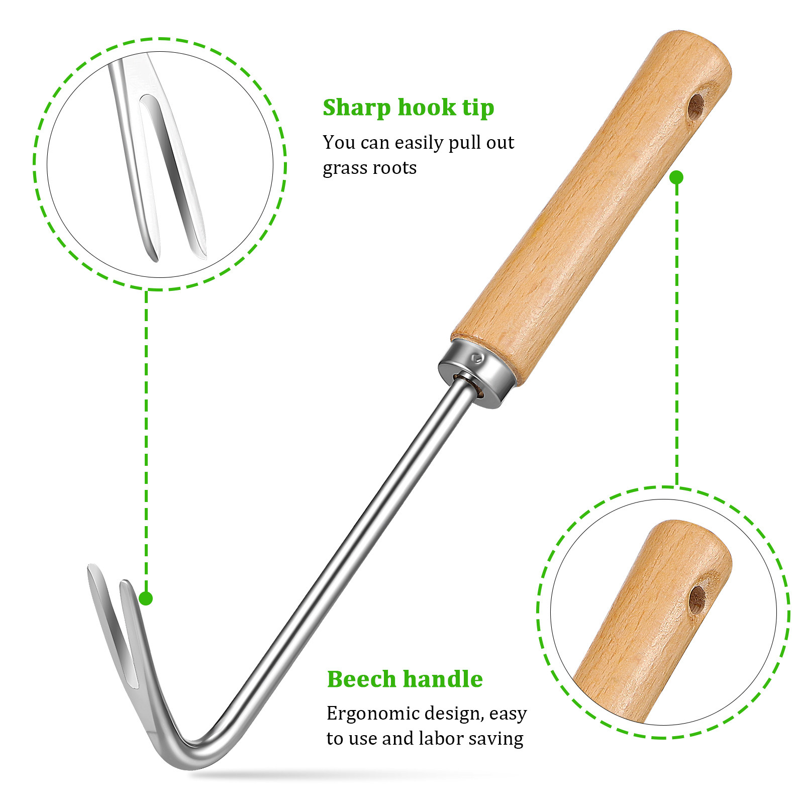 Weeder Puller Tool Stainless S – обзор и цена Gardening Tools To Remove Grass