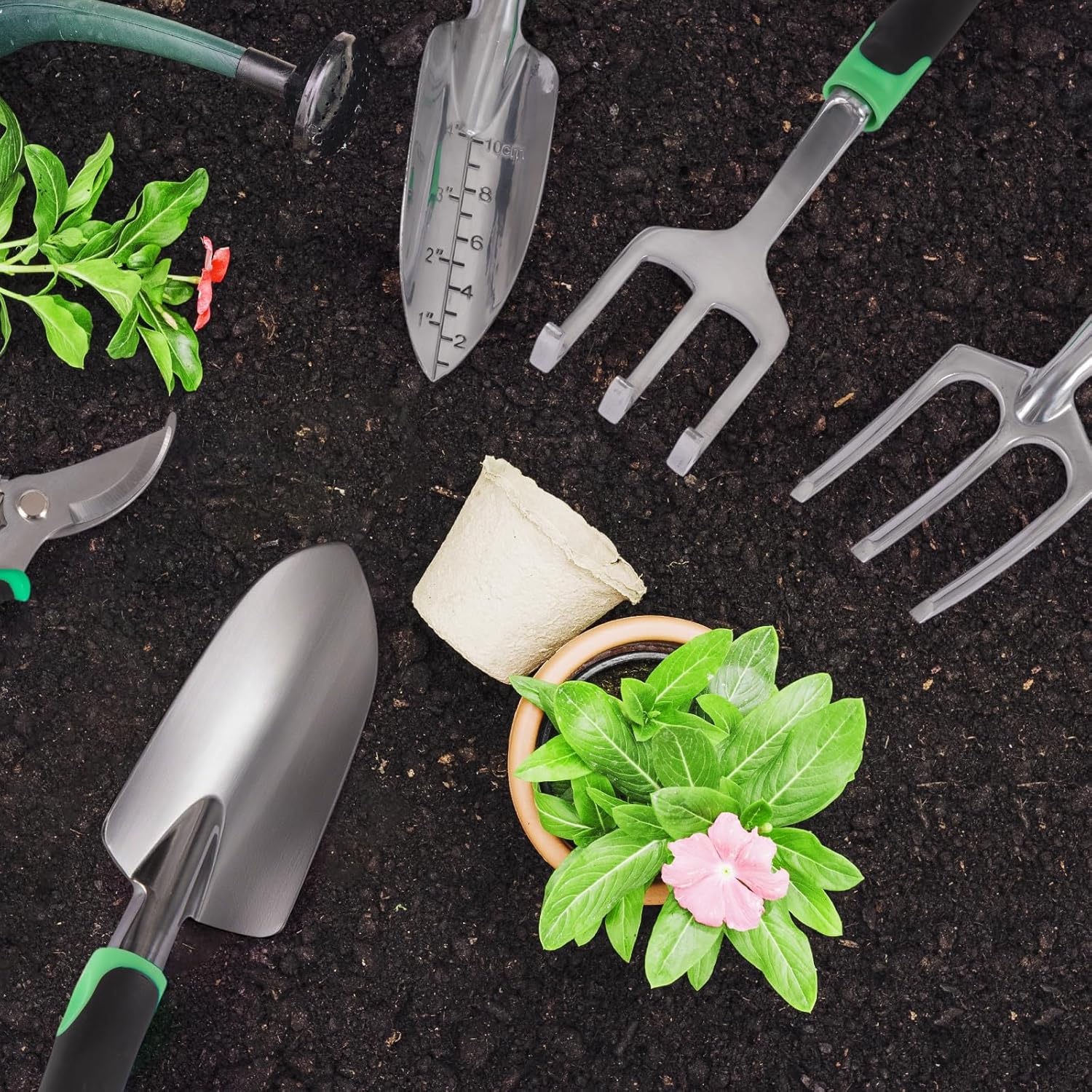 Garden Tool Set, Including 9 S – обзор и цена Gardening Tools Gloves