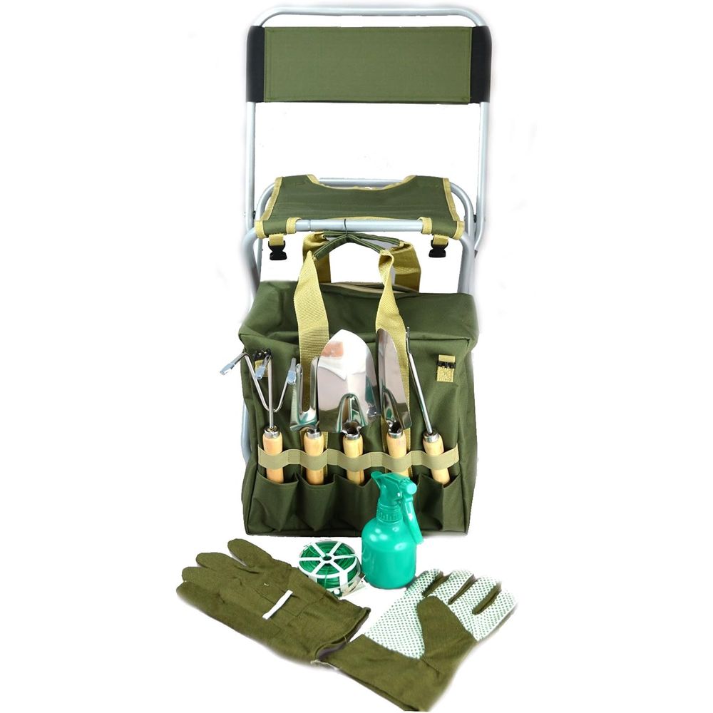10-Piece Garden Tool Kit with  – обзор и цена Gardening Tools Gloves