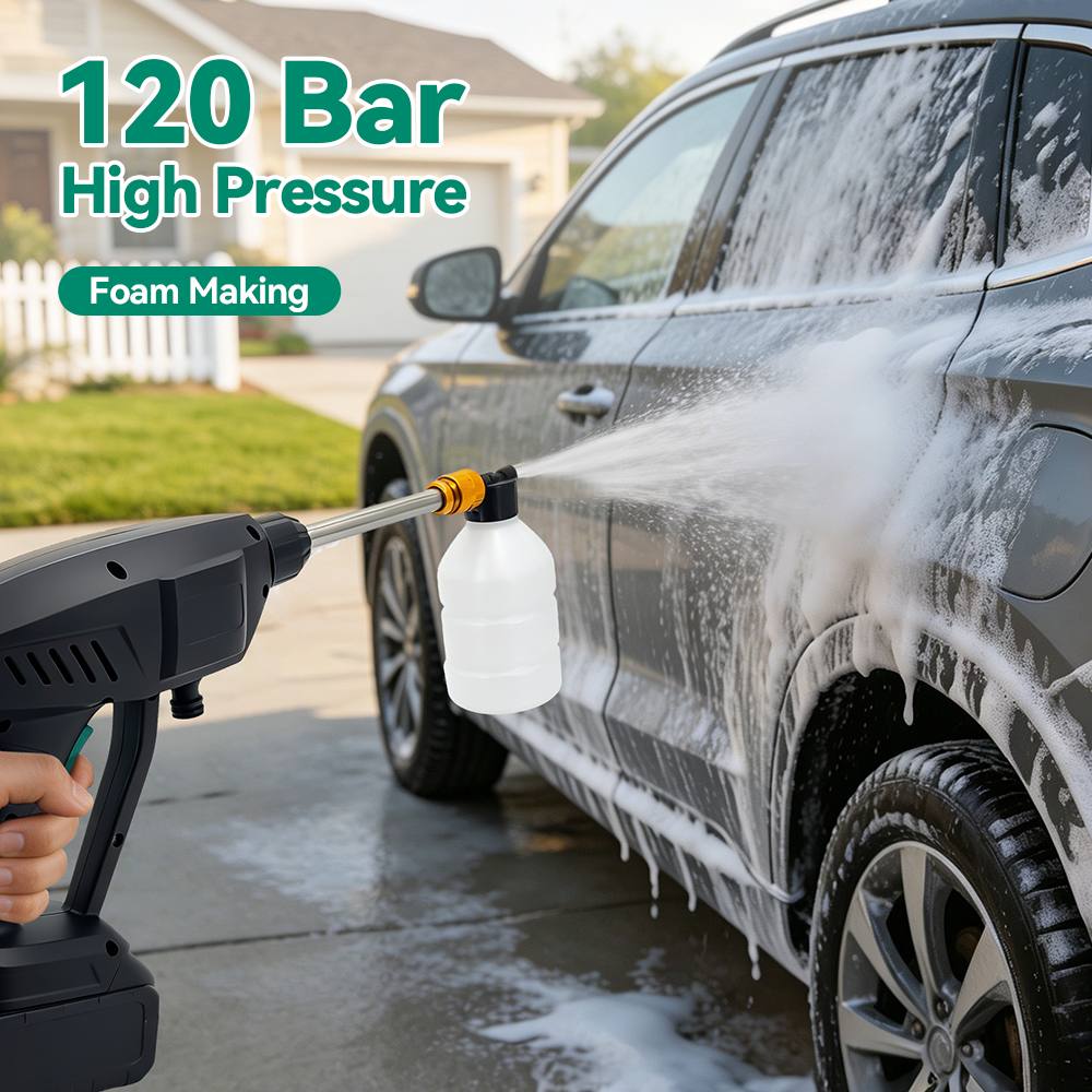 300W Car Washer Gun 120 Bar El – обзор и цена Gardening Tools Types