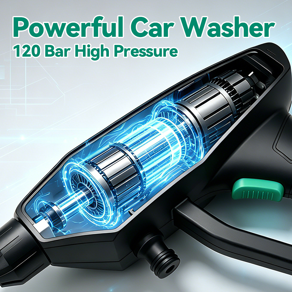 300W Car Washer Gun 120 Bar El – обзор и цена Gardening Tools Types