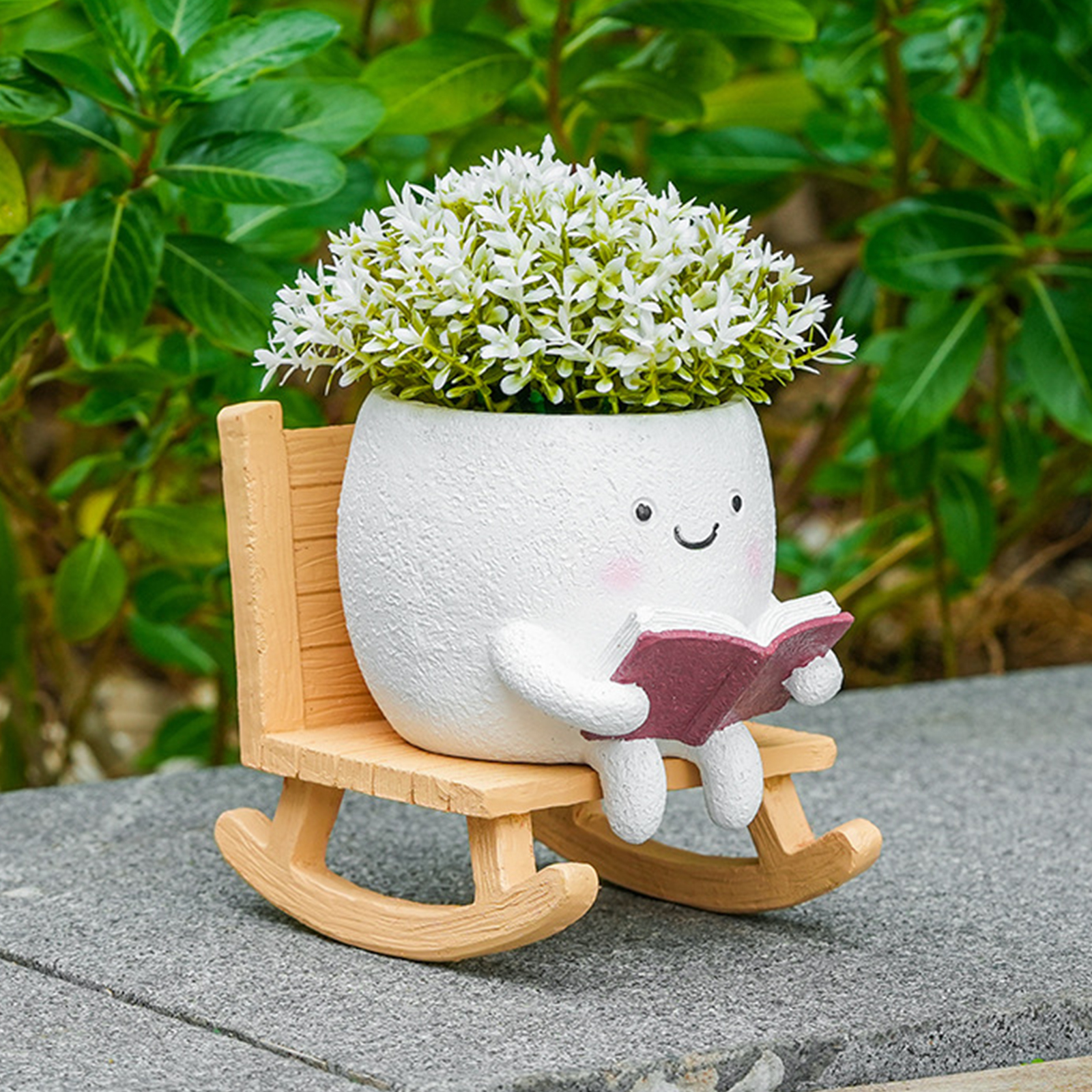 Chair/Swing Smile Face Planter – обзор и цена Gardening Tools Cute