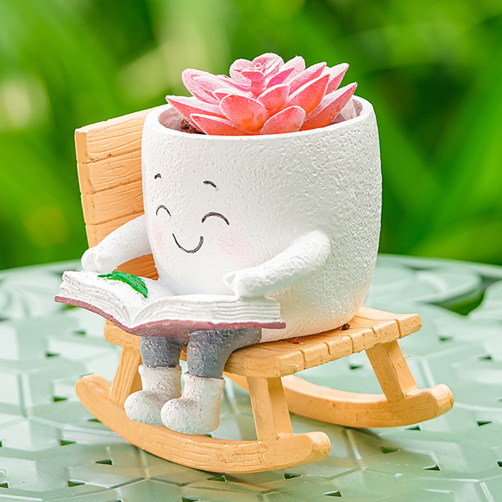 Chair/Swing Smile Face Planter – обзор и цена Gardening Tools Cute
