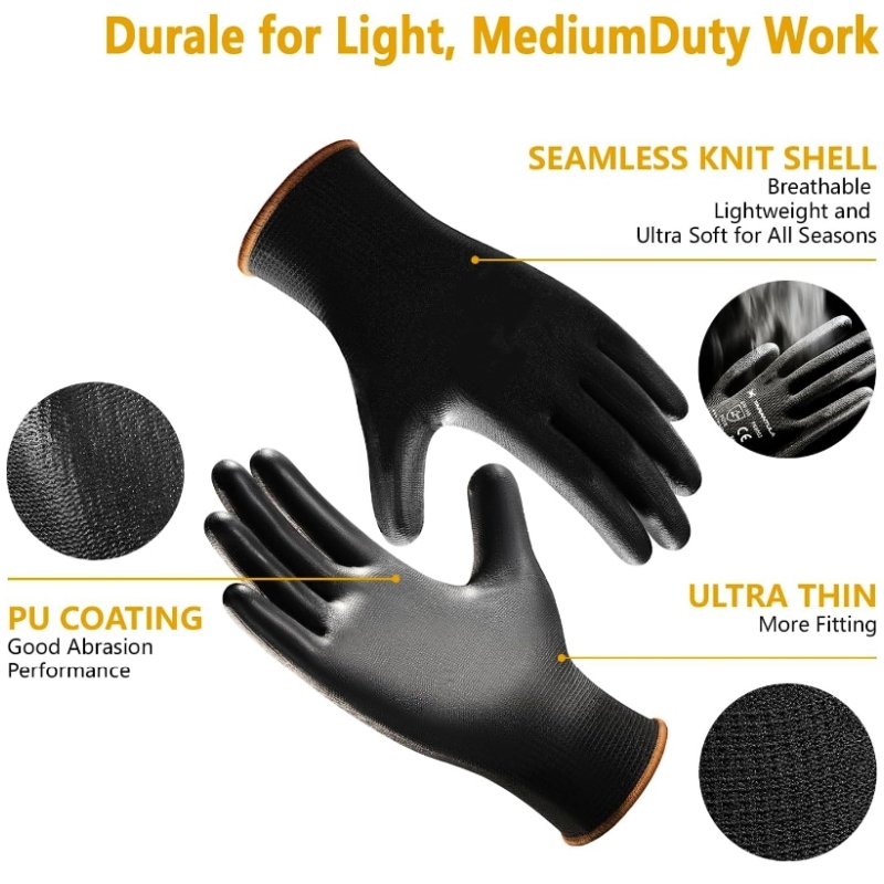 PU Coated Safety Work Gloves N – обзор и цена Gardening Tools Gloves