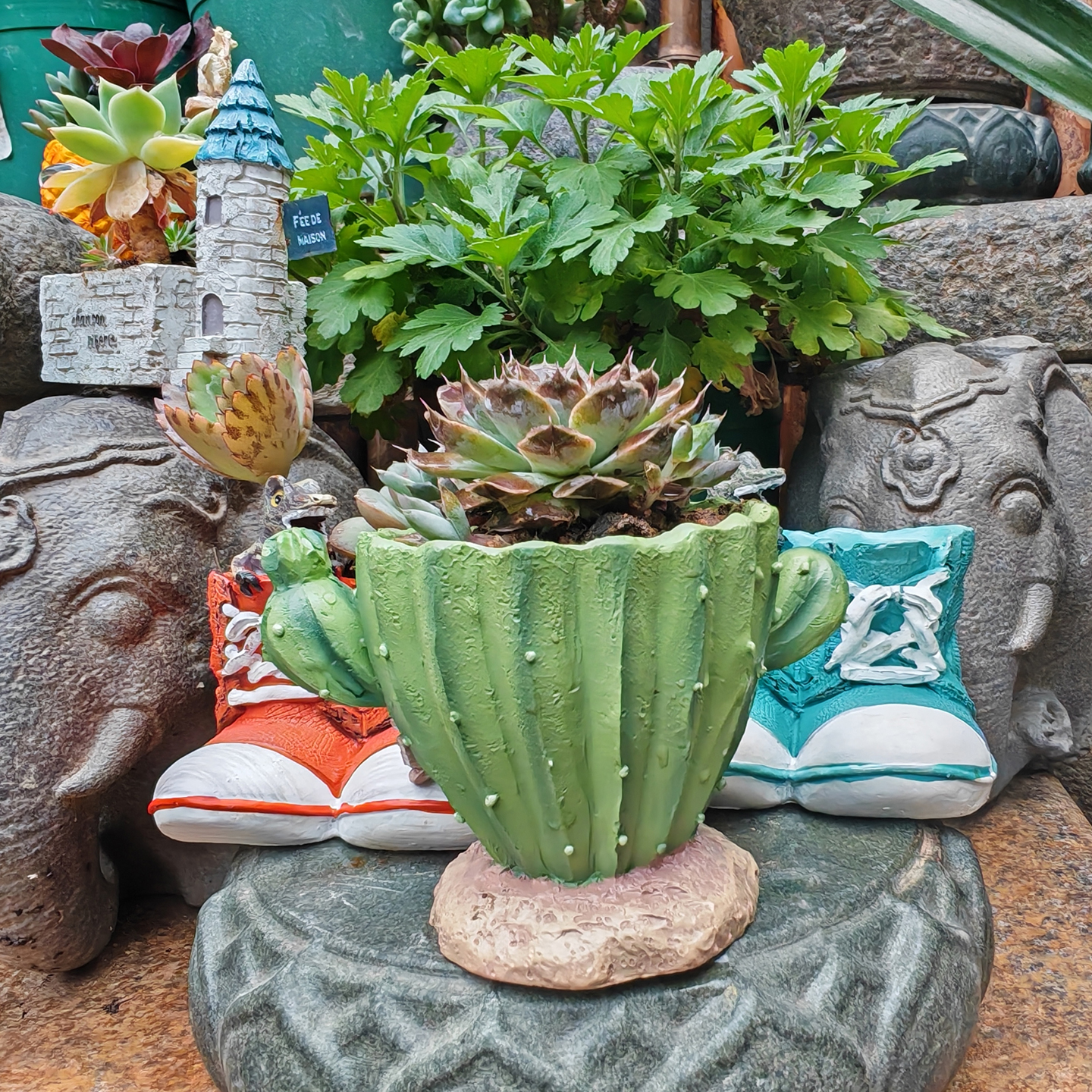 Cactus Flower Planter Pot Cute – обзор и цена Gardening Tools Cute