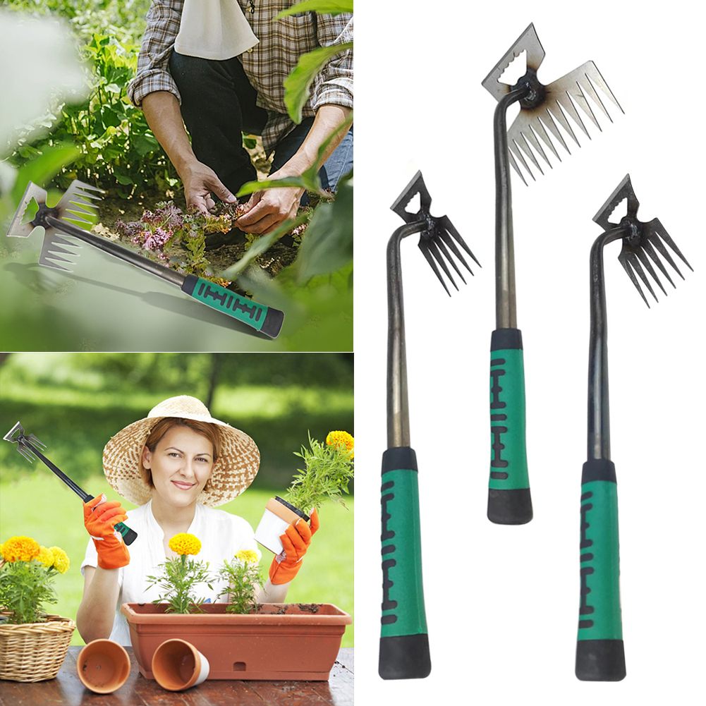 5/6/11 Tines Gardening Hand We – обзор и цена Gardening Tools To Remove Grass