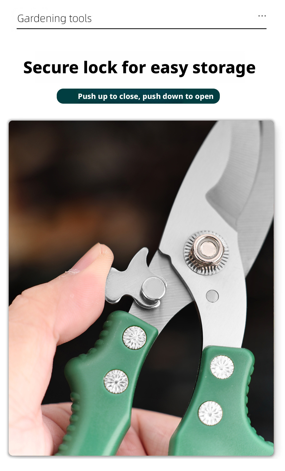 Garden Pruning Shears Stainles – обзор и цена Gardening Tools To Cut Branches