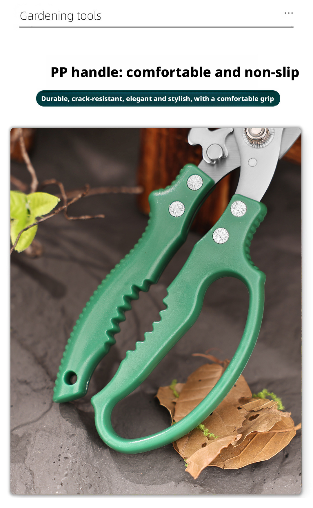 Garden Pruning Shears Stainles – обзор и цена Gardening Tools To Cut Branches