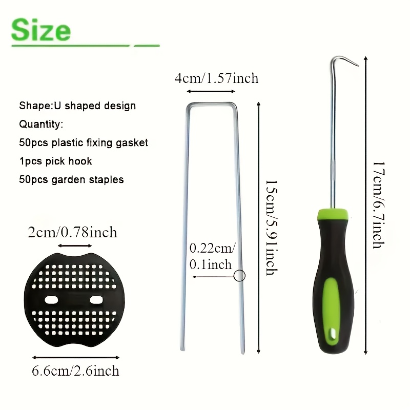 101pcs Garden Stakes Set - U-s – обзор и цена Gardening Tools Usa