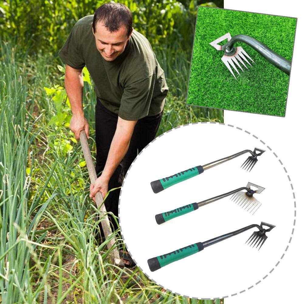 2 In 1 Garden Rake Manual Weed – обзор и цена Gardening Tools To Remove Grass