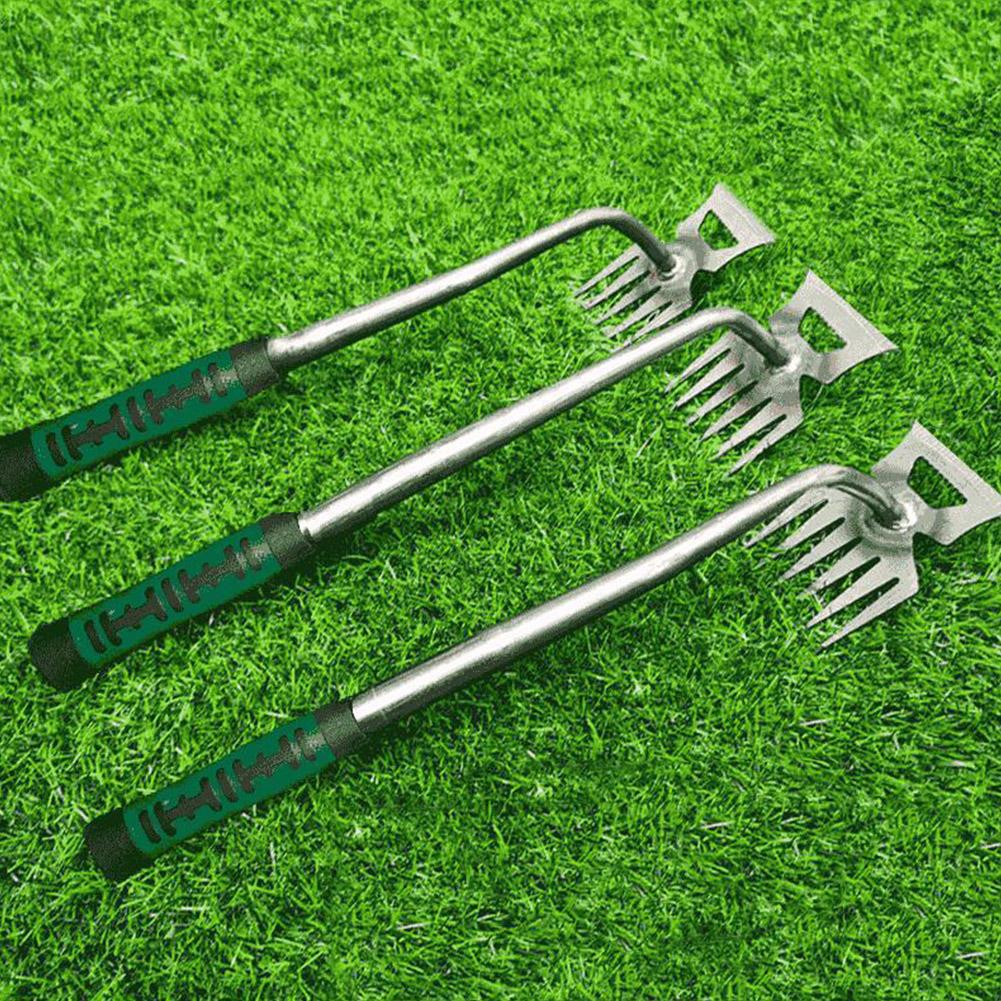 2 In 1 Garden Rake Manual Weed – обзор и цена Gardening Tools To Remove Grass
