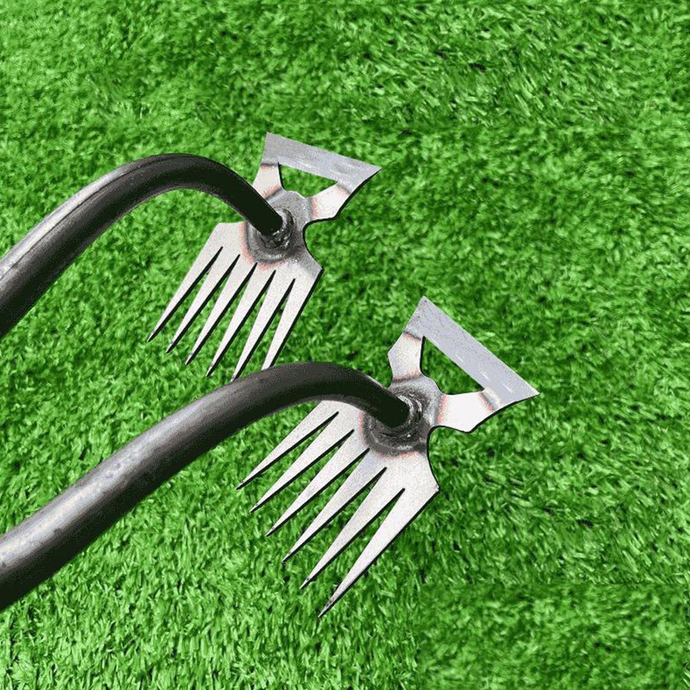 2 In 1 Garden Rake Manual Weed – обзор и цена Gardening Tools To Remove Grass