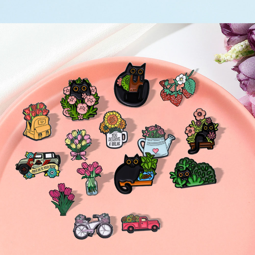 Cartoon Plants Potted Black Cu – обзор и цена Gardening Tools Cute