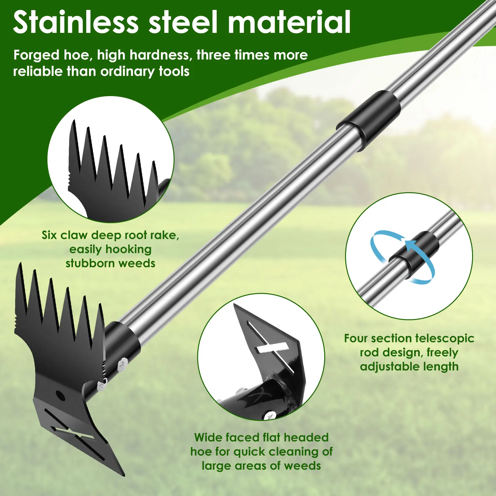 Garden Thatch Rake Stainless S – обзор и цена Gardening Tools To Remove Grass