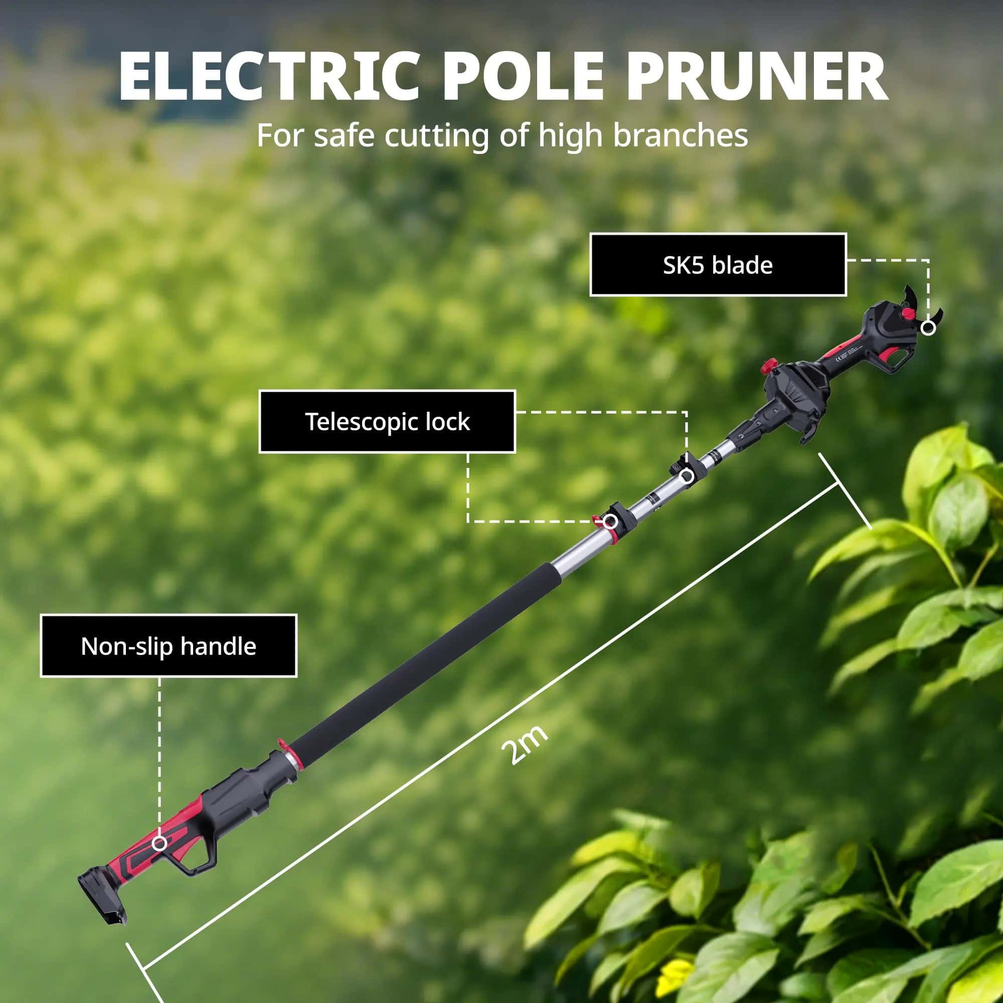 Professional electric lithium  – обзор и цена Gardening Tools To Cut Branches