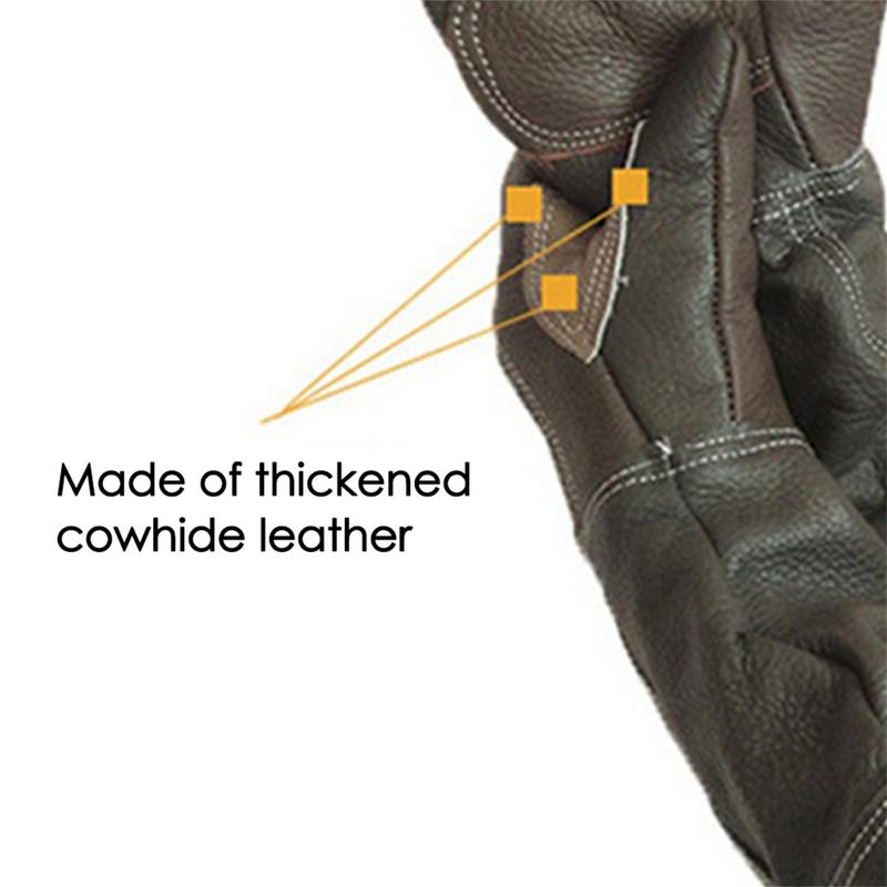 Pet Gloves Cowhide Leather Ant – обзор и цена Gardening Tools Gloves