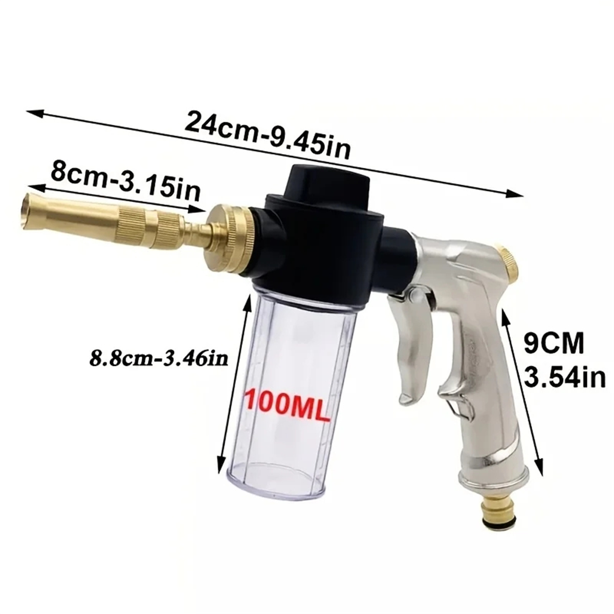 High Pressure Spray Water Gun  – обзор и цена Gardening Tools Types