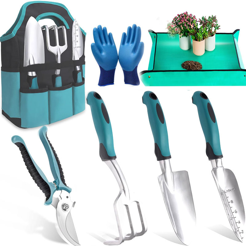 Gardening Tool Kit with Tote B – обзор и цена Gardening Tools Gloves