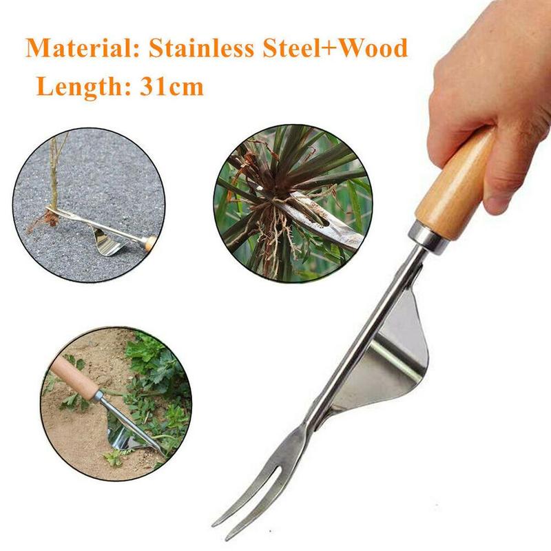 Steel Root Extractor Wooden Ha – обзор и цена Gardening Tools To Remove Grass