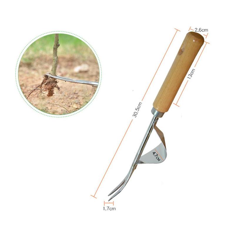 Steel Root Extractor Wooden Ha – обзор и цена Gardening Tools To Remove Grass