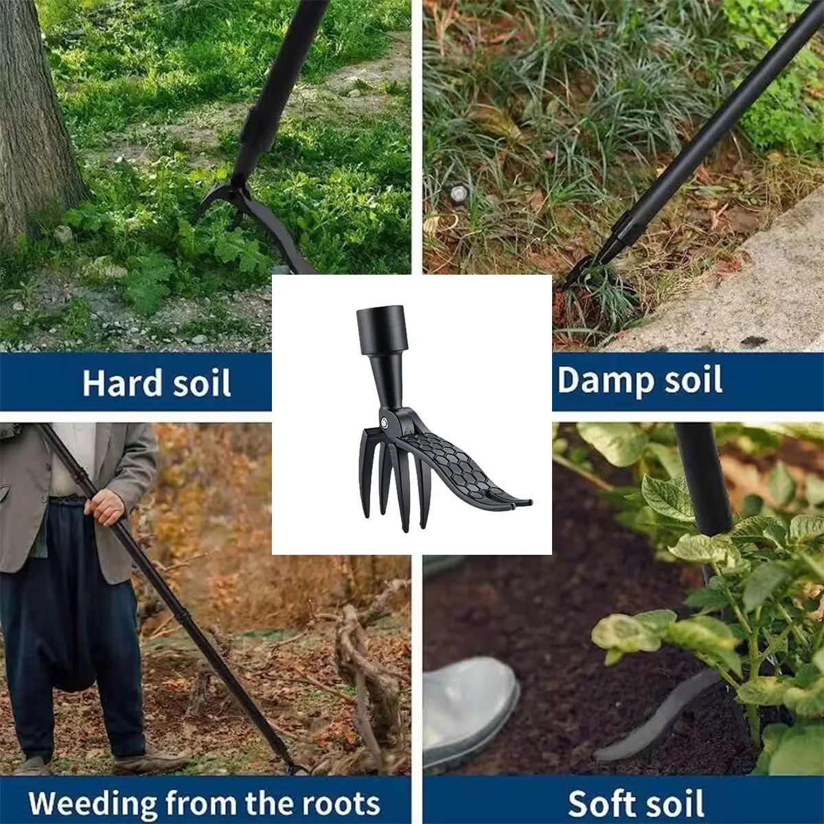 Stand Up Weed Puller Claw Tool – обзор и цена Gardening Tools To Remove Grass
