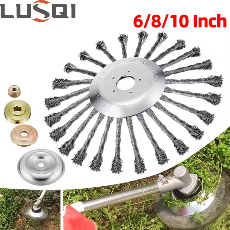 LUSQI 6/8/10 Inch Steel Wire W – обзор и цена Gardening Tools To Remove Grass