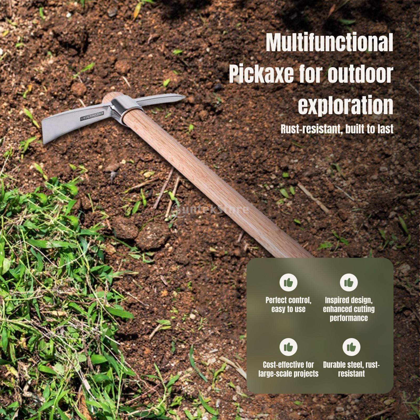 Stainless Steel Pickaxe Portab – обзор и цена Gardening Tools On Sale