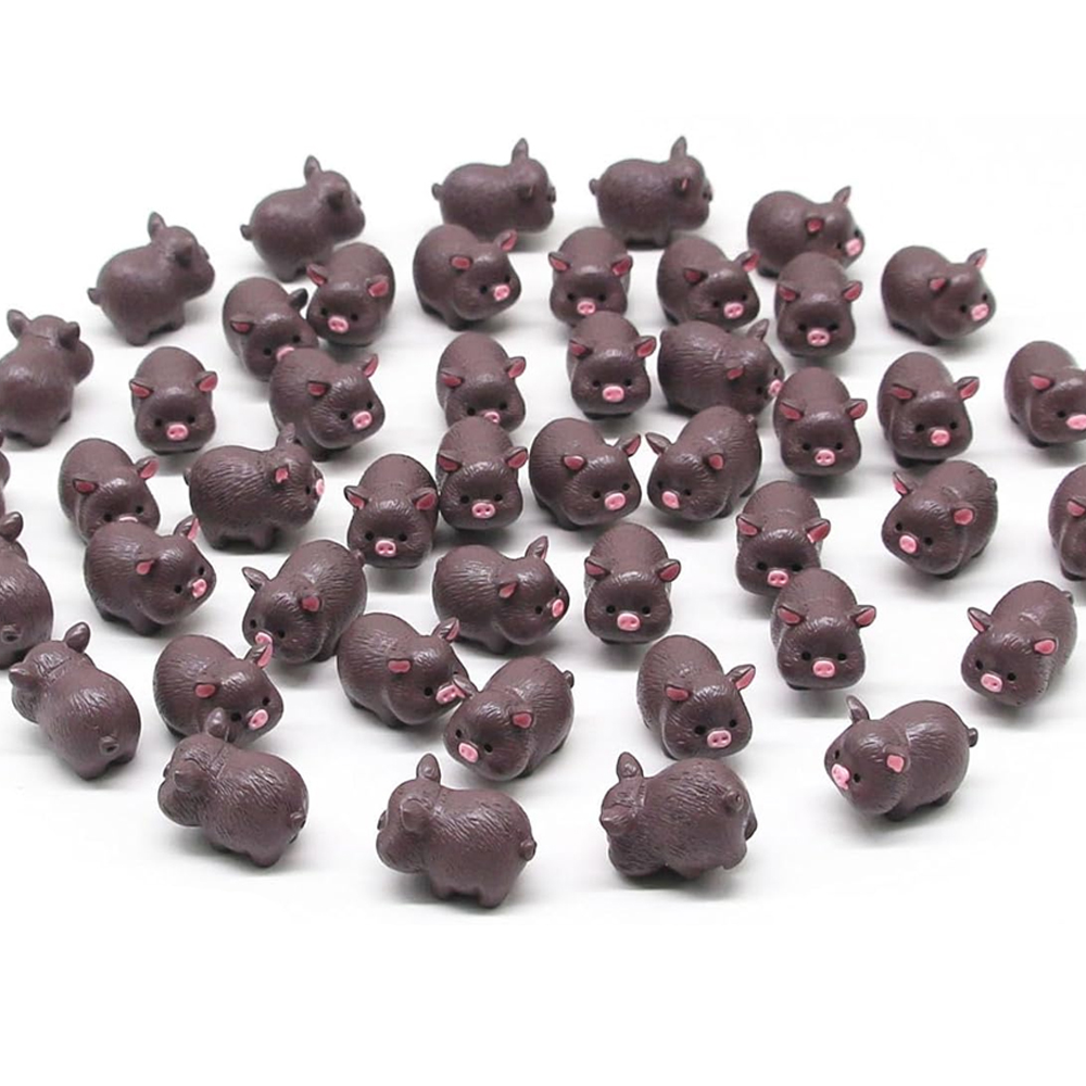 5/10pcs Cute Mini Resin Pigs M – обзор и цена Gardening Tools Cute