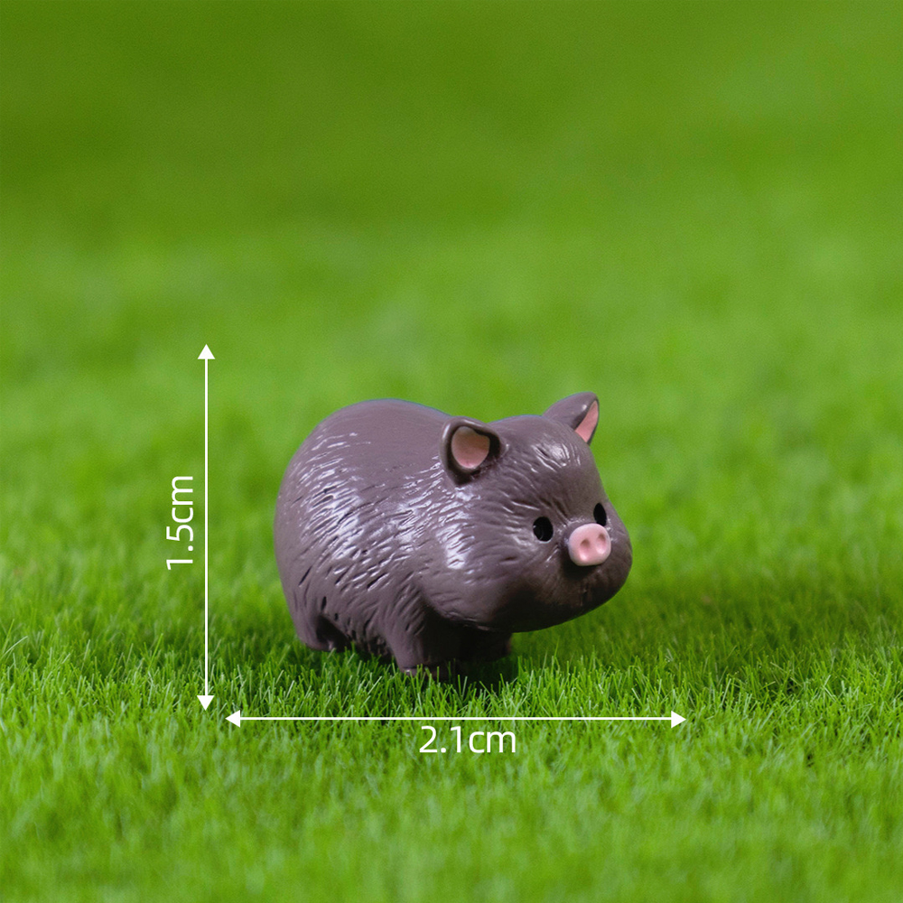 5/10pcs Cute Mini Resin Pigs M – обзор и цена Gardening Tools Cute