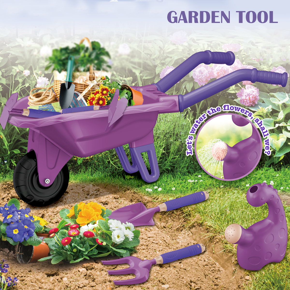 Gardening Tool Set Toys for ki – обзор и цена Gardening Tools Usa