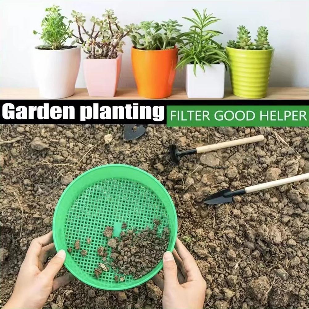 Round Plastic Soil Sifter Tool – обзор и цена Gardening Tools You Need