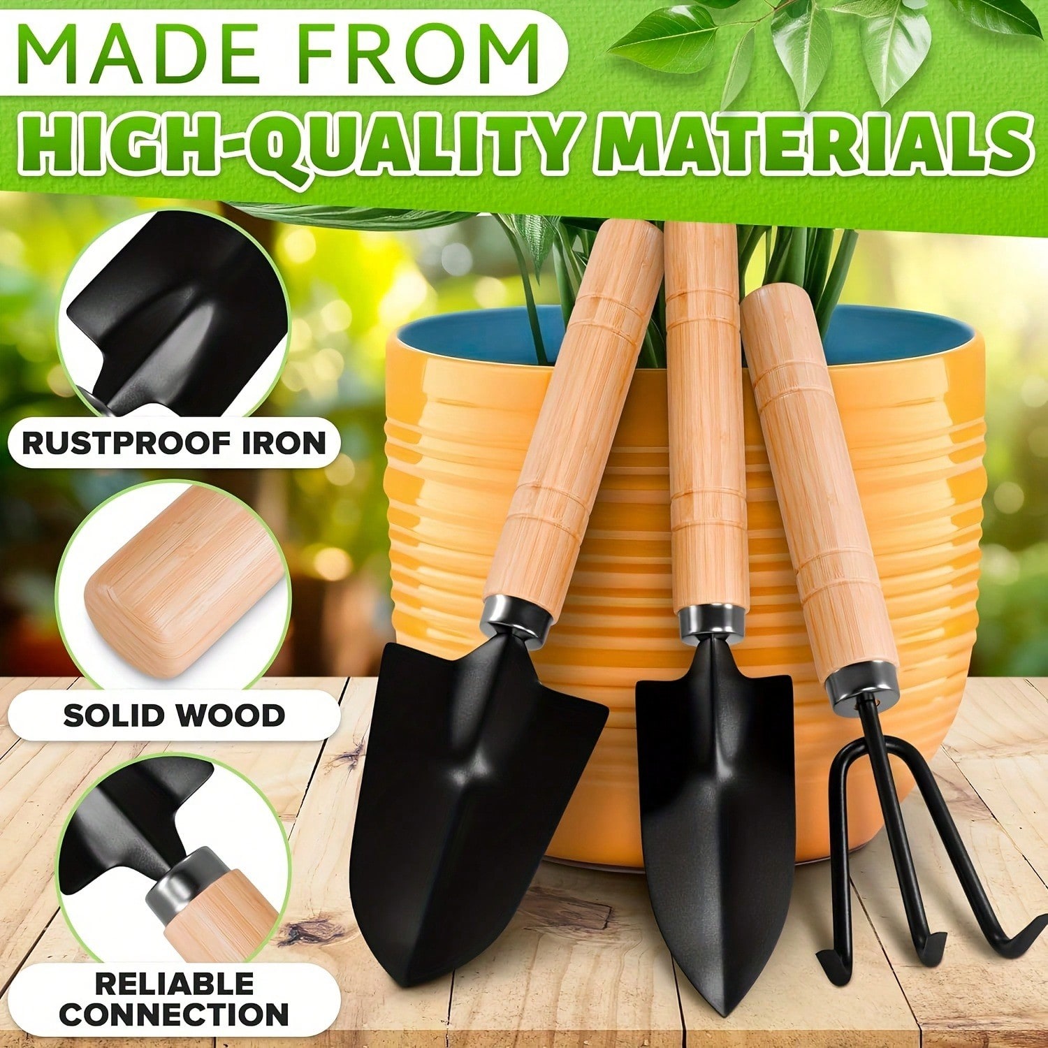 3PC/1Set Mini Gardening Tools  – обзор и цена Gardening Tools Usa