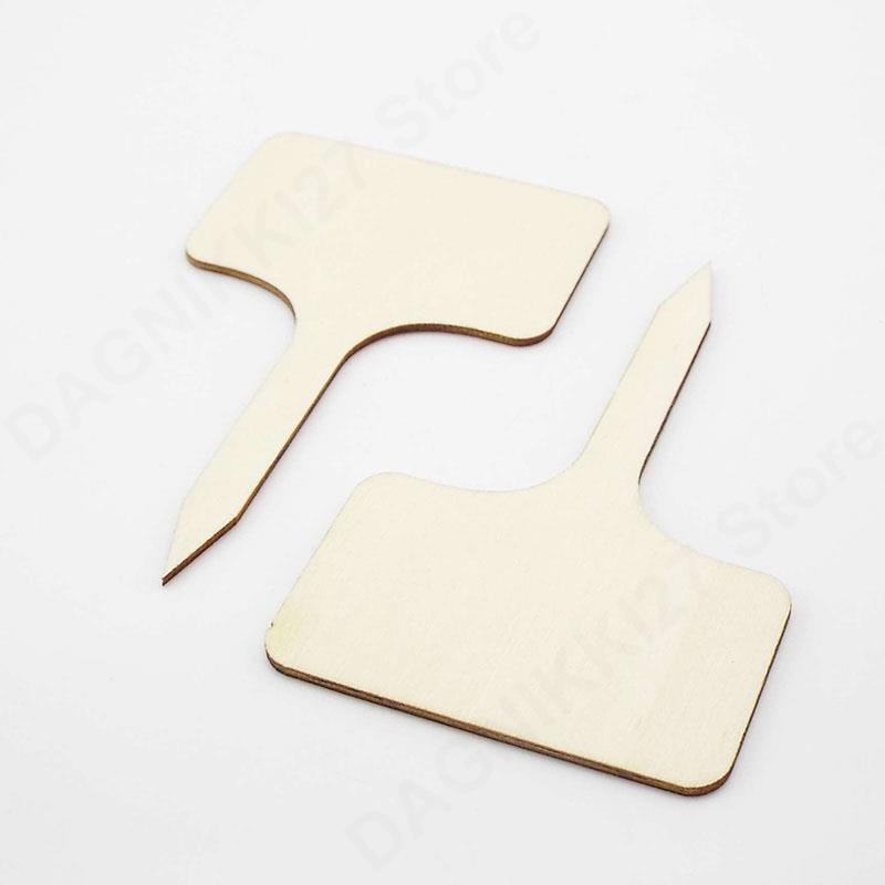 10x T-Type Wooden Plant Labels – обзор и цена Gardening Tools Types