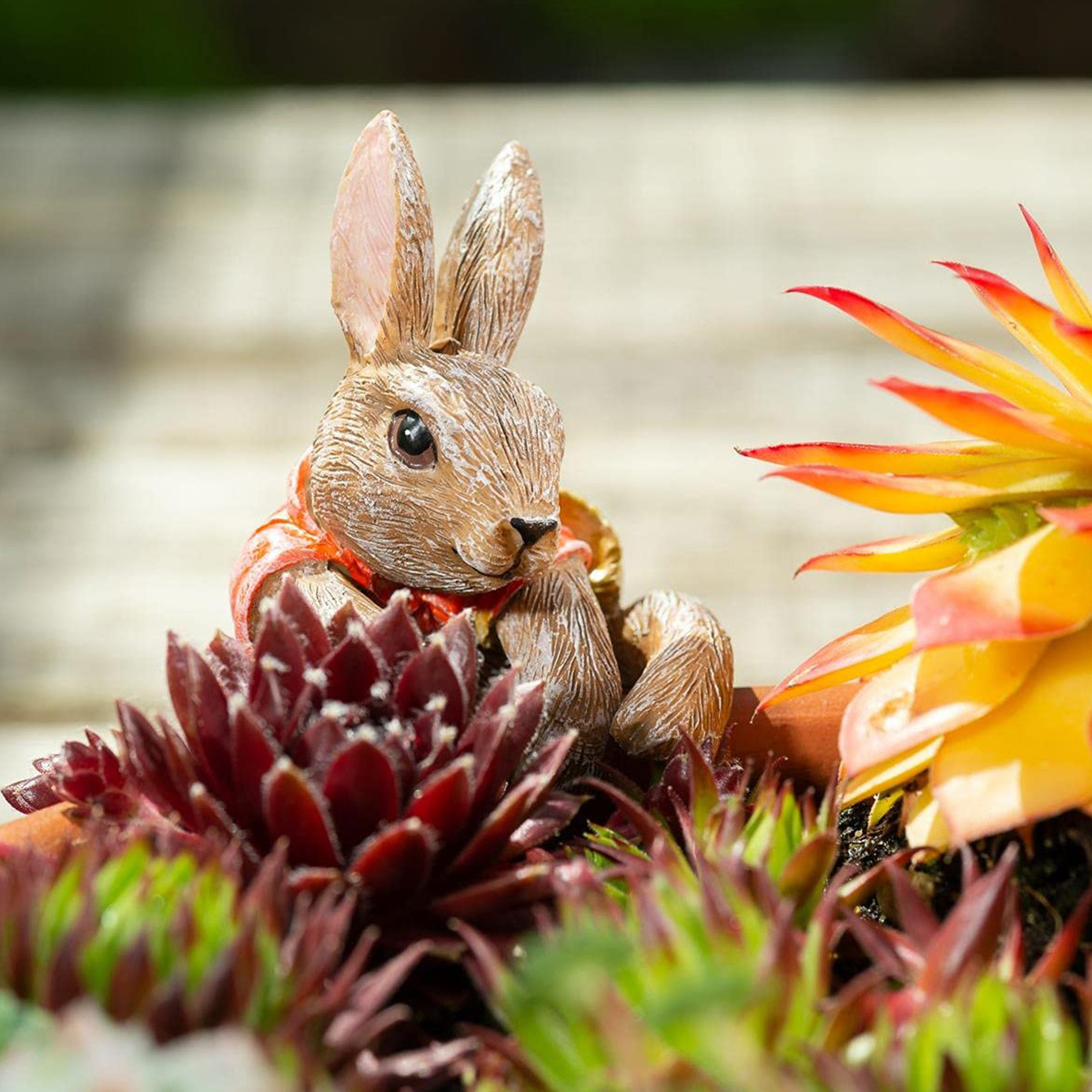 Cute Resin Rabbit Flower Pot H – обзор и цена Gardening Tools Cute