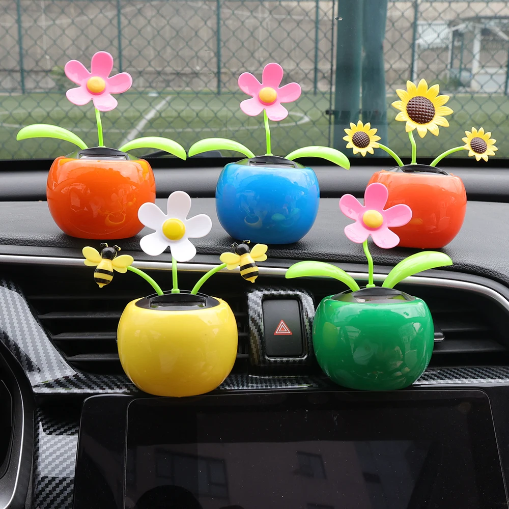 Car Ornament Solar Powered Dan – обзор и цена Gardening Tools Cute