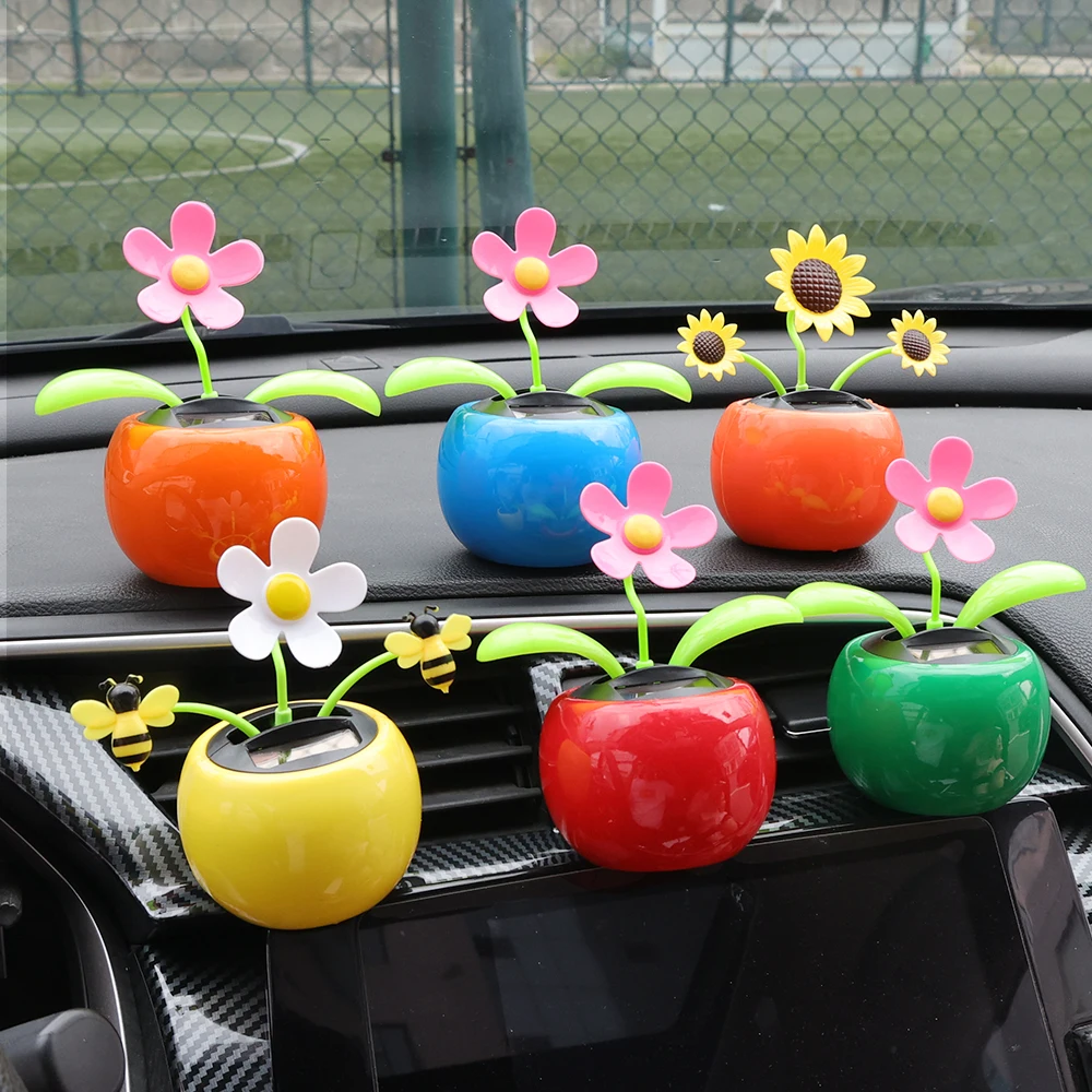 Car Ornament Solar Powered Dan – обзор и цена Gardening Tools Cute