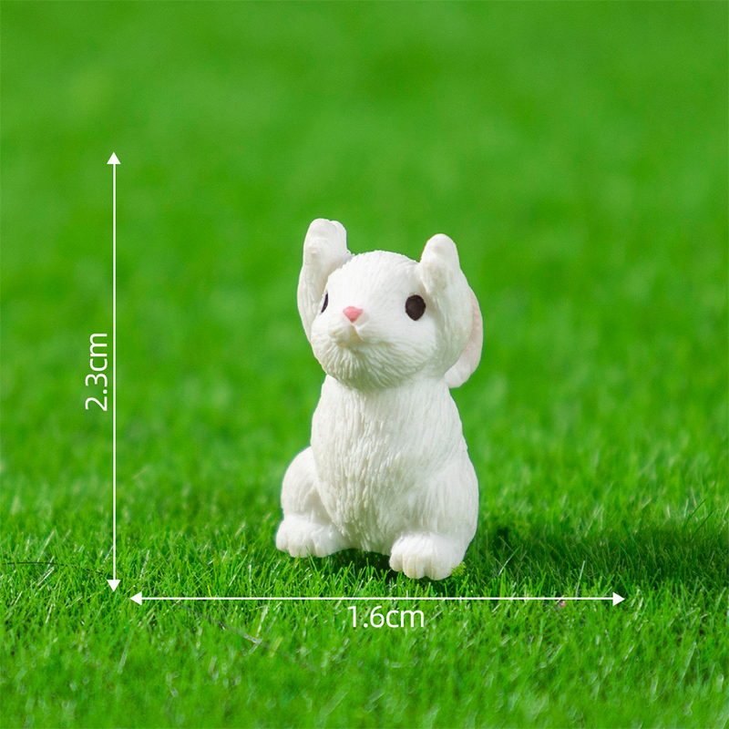 5/10Pcs Mini Resin Bunny Minia – обзор и цена Gardening Tools Cute