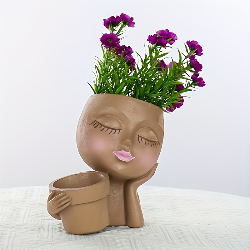 Face Planter Pot - Double Flow – обзор и цена Gardening Tools Cute