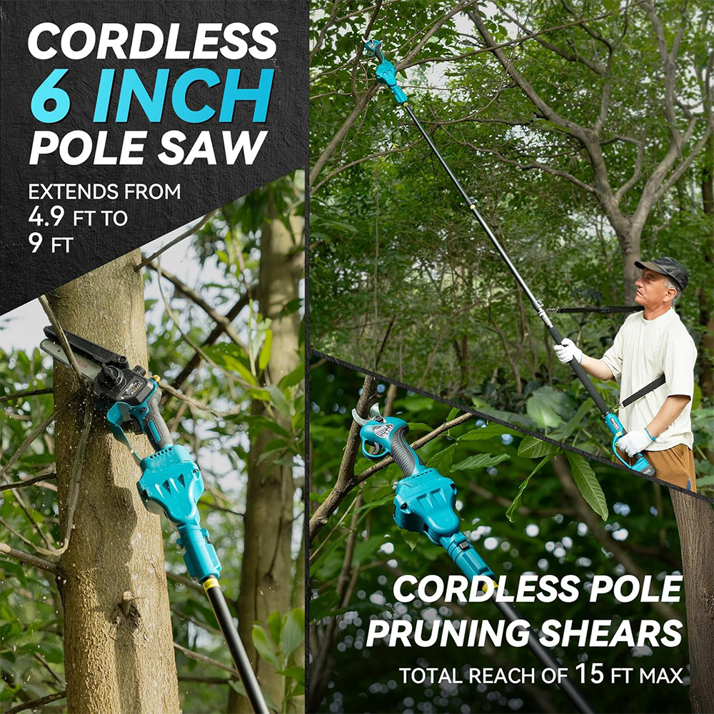 Seesii 3-in-1 Brushless Telesc – обзор и цена Gardening Tools Usa