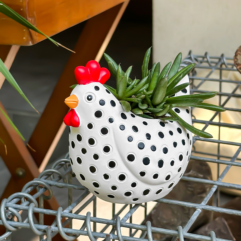 Funny Spotted Chicken Flower P – обзор и цена Gardening Tools Cute