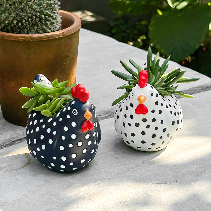 Funny Spotted Chicken Flower P – обзор и цена Gardening Tools Cute