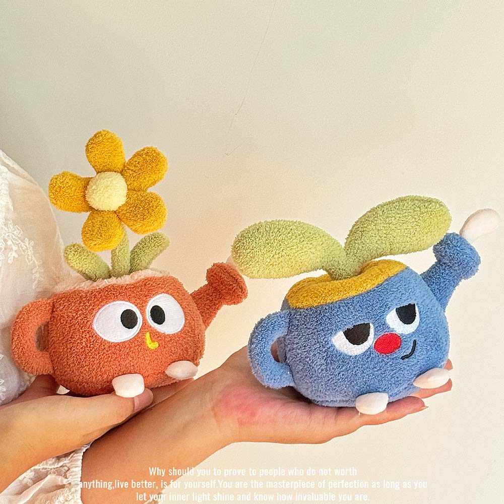 Cute Smiley Planter Plush Toy  – обзор и цена Gardening Tools Cute