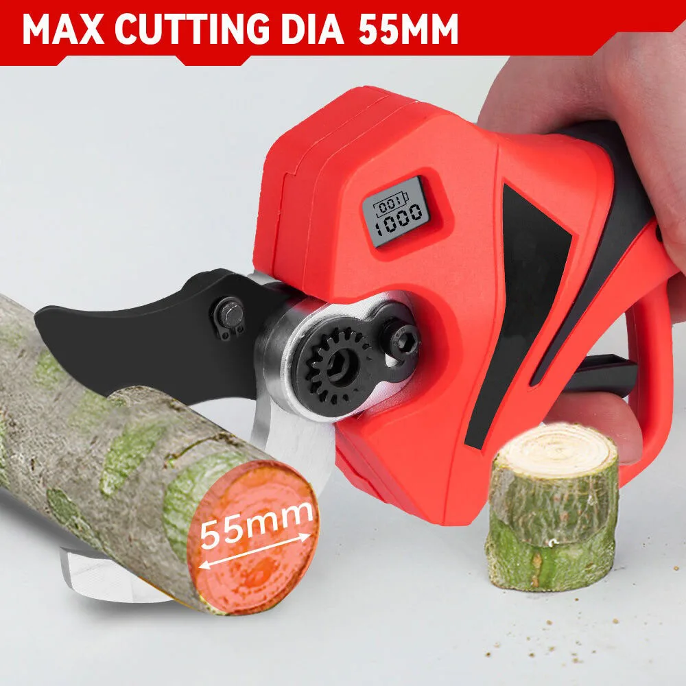 55mm Brushless Electric Scisso – обзор и цена Gardening Tools Usa