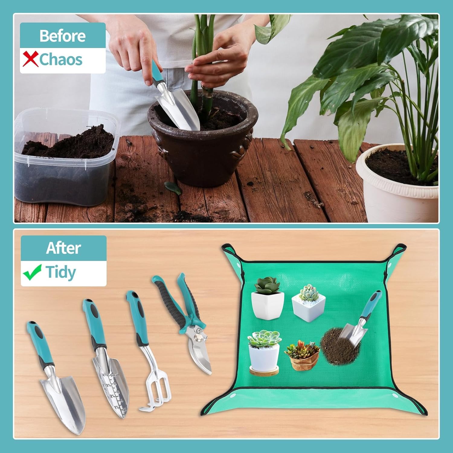 Gardening Tool Set with Non-Sl – обзор и цена Gardening Tools Gloves